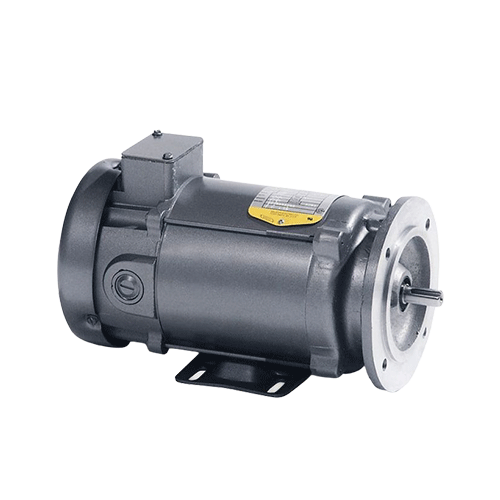 DC (direct current) electric motors available in various sizes.