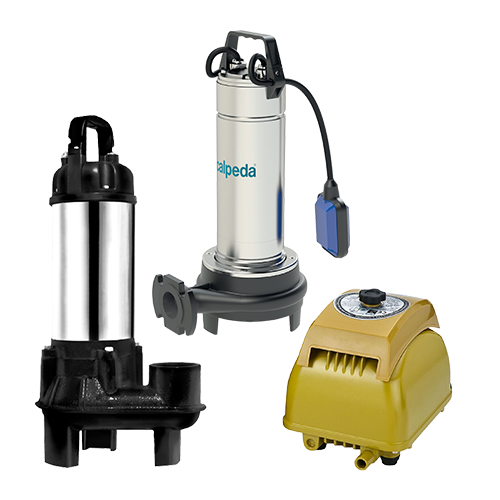 Sewage pumps
